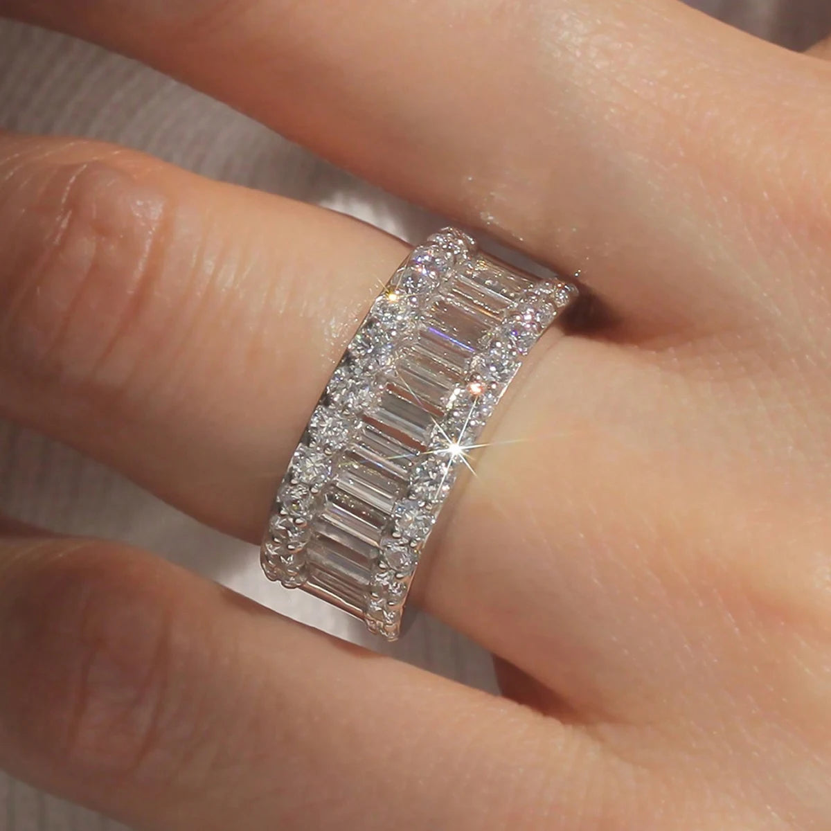 925 Sterling Silver Original Zircon Oval Fashion Ring for Women Gift Engagement Wedding Luxury High Quality Fine Jewelry