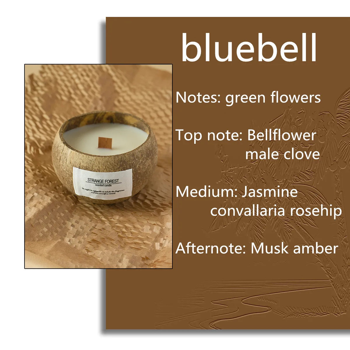 Handmade coconut shell scented candles natural soy wax scented candles, festival gifts home decoration fragrances a gift for her