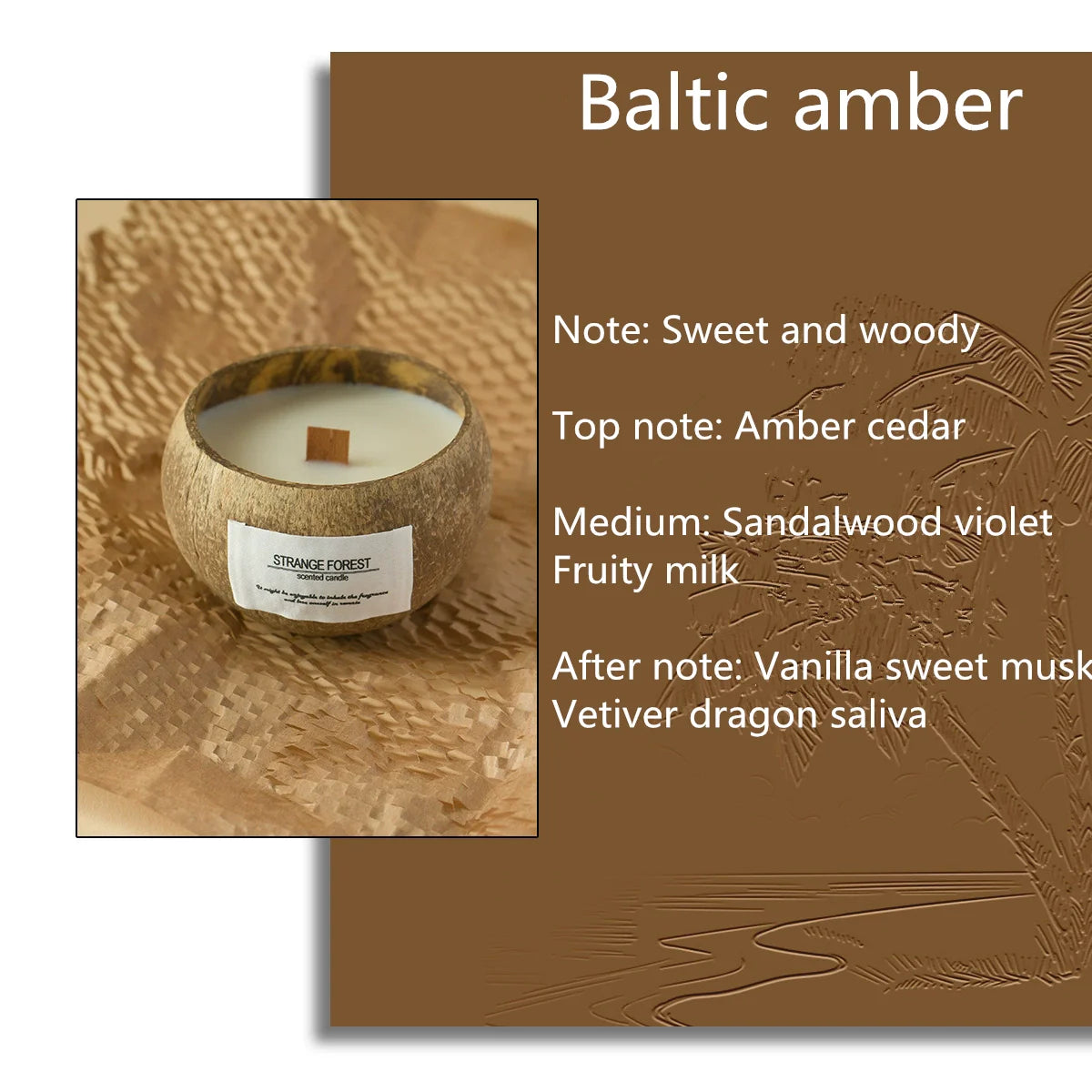 Handmade coconut shell scented candles natural soy wax scented candles, festival gifts home decoration fragrances a gift for her