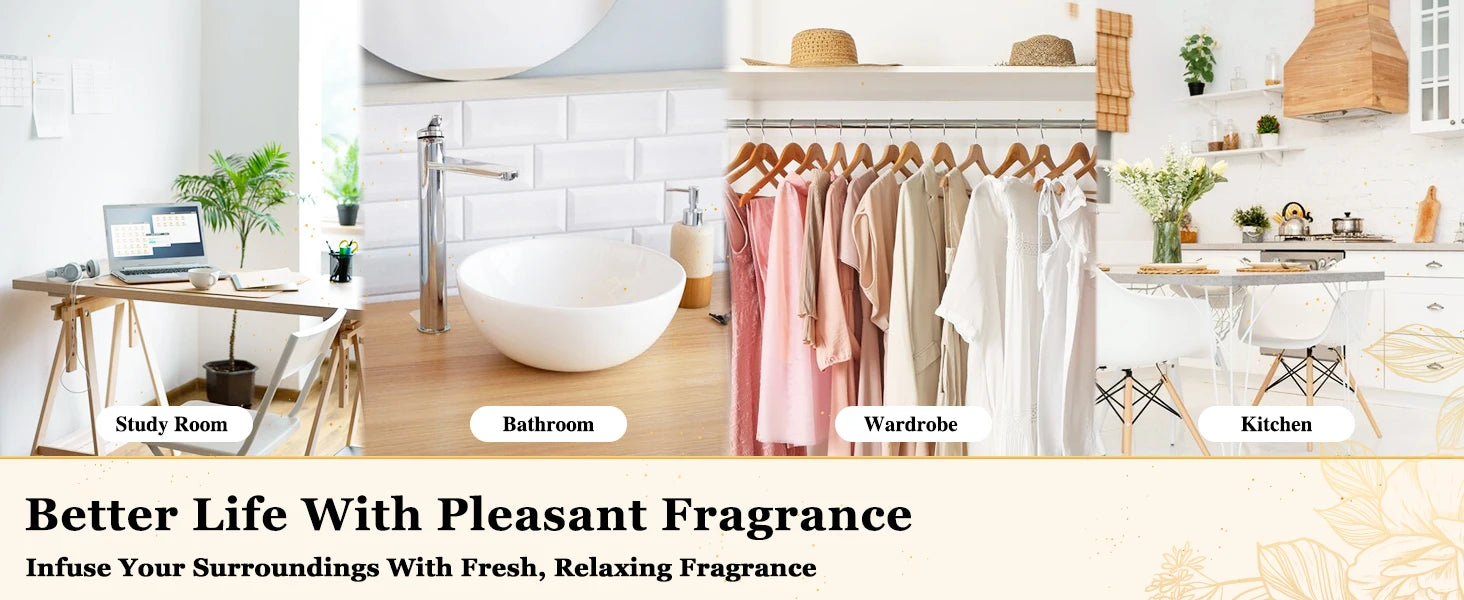 EUQEE 10ML Natural Essential Oils Eucalyptus Spearmint Vanilla Lavender Lemon Oregano Oil For Humidifier DIY Soap,Candle Making