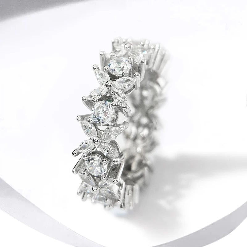 925 Sterling Silver Original Zircon Oval Fashion Ring for Women Gift Engagement Wedding Luxury High Quality Fine Jewelry