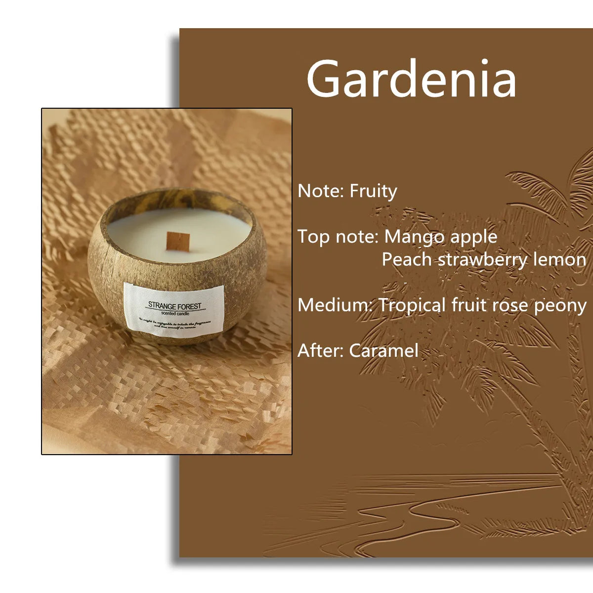 Handmade coconut shell scented candles natural soy wax scented candles, festival gifts home decoration fragrances a gift for her