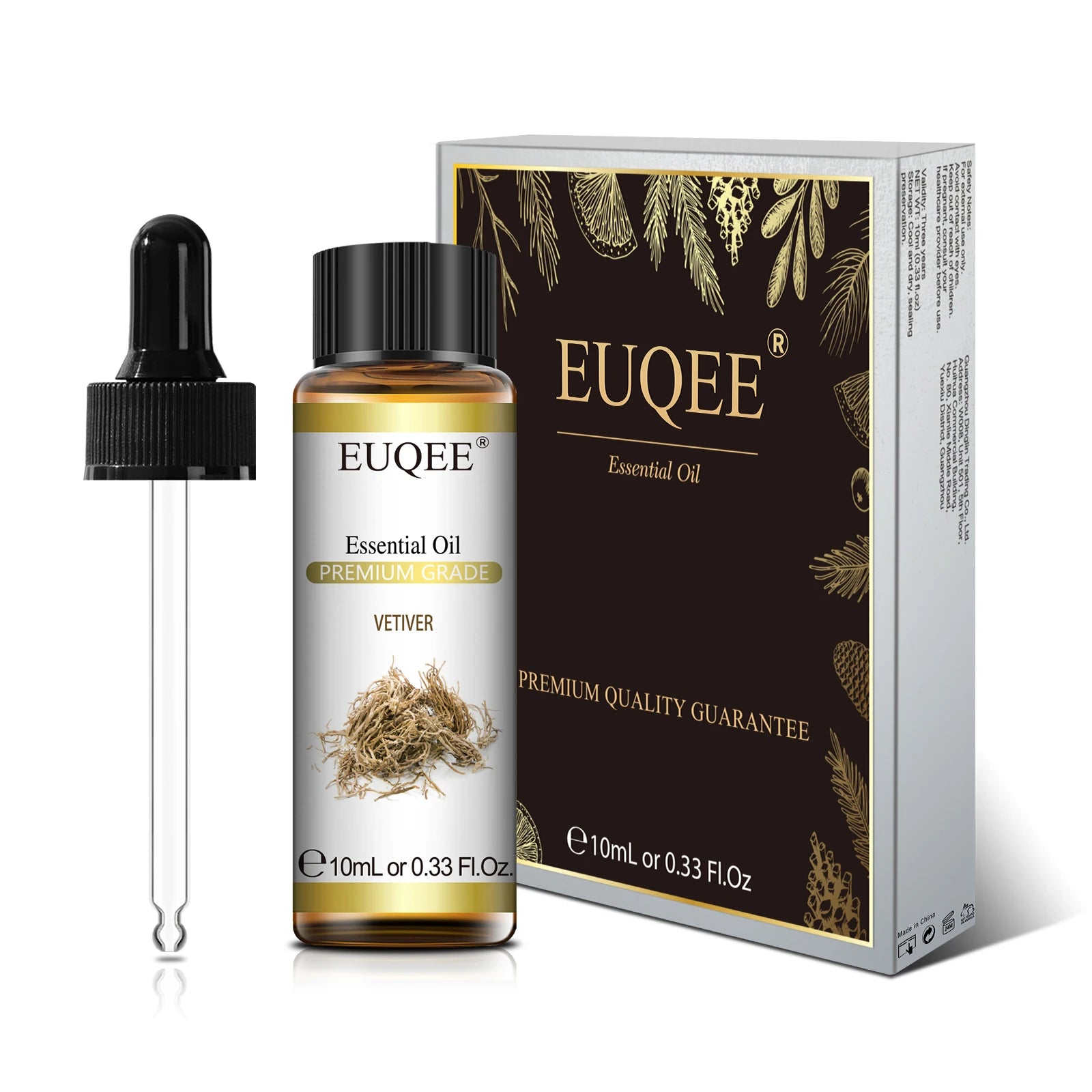 EUQEE 10ML Natural Essential Oils Eucalyptus Spearmint Vanilla Lavender Lemon Oregano Oil For Humidifier DIY Soap,Candle Making