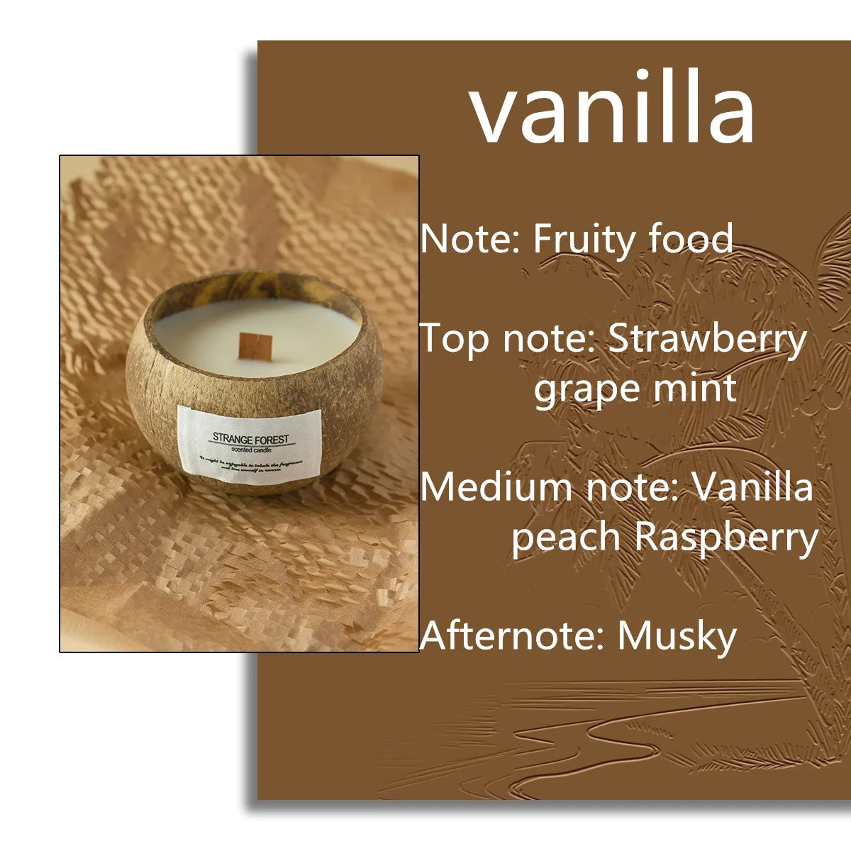 Handmade coconut shell scented candles natural soy wax scented candles, festival gifts home decoration fragrances a gift for her