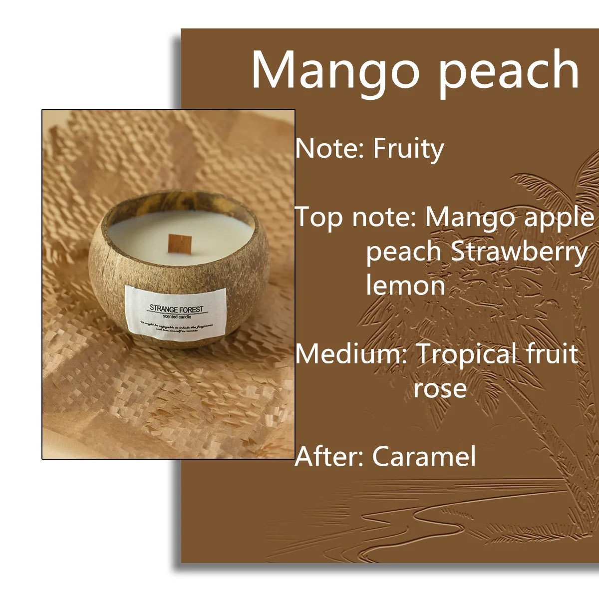 Handmade coconut shell scented candles natural soy wax scented candles, festival gifts home decoration fragrances a gift for her